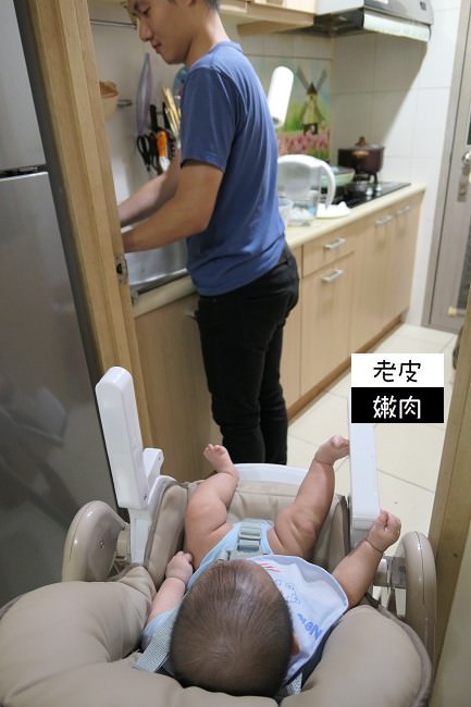 【DEAR BABY】兒童摺疊餐椅 | 高度角度任調 / 可用在餵食寶寶副食品及親子共讀 / MIT的驕傲 - 老皮嫩肉的流水帳生活