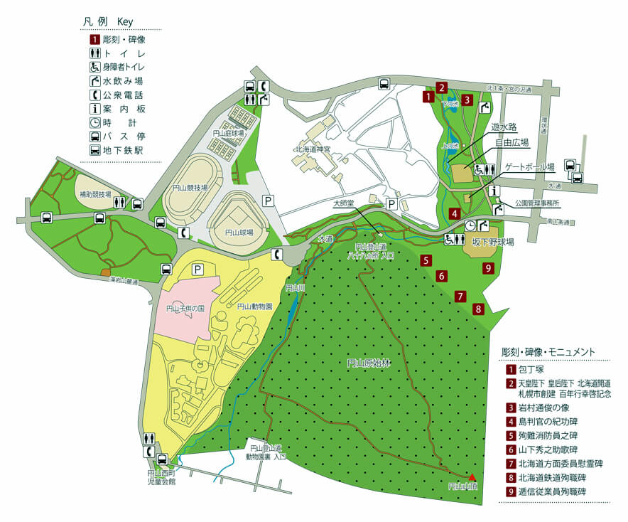 北海道札幌一日遊|【圓山公園】冬季櫻花 秋季楓紅 還有圓山動物園及北海道神宮 - 老皮嫩肉的流水帳生活