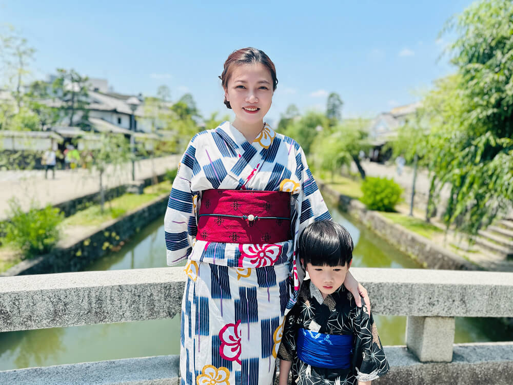 岡山倉敷-VASARA和服租借|夏天浴衣 美觀地區拍照超美 - 老皮嫩肉的流水帳生活